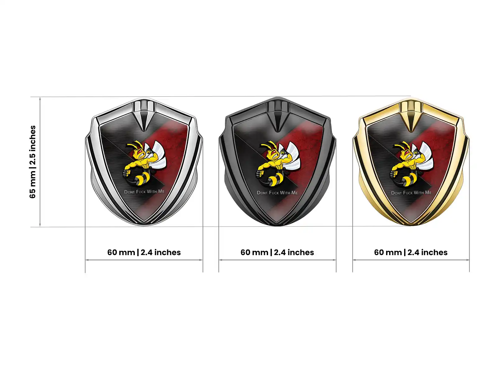 High End Car Logo Badges Force Design Limited
